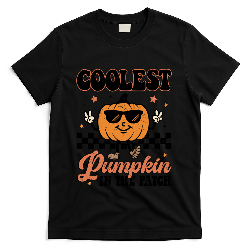 Coolest Pumpkin In The Patch Fall Vibes Retro Halloween product image 1