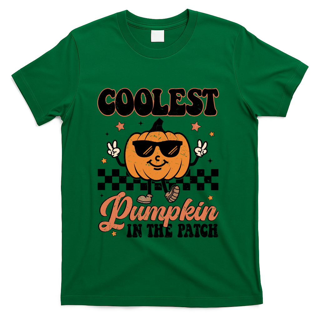 Coolest Pumpkin In The Patch Fall Vibes Retro Halloween product image 4