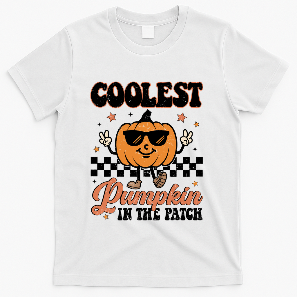 Coolest Pumpkin In The Patch Fall Vibes Retro Halloween product image 2