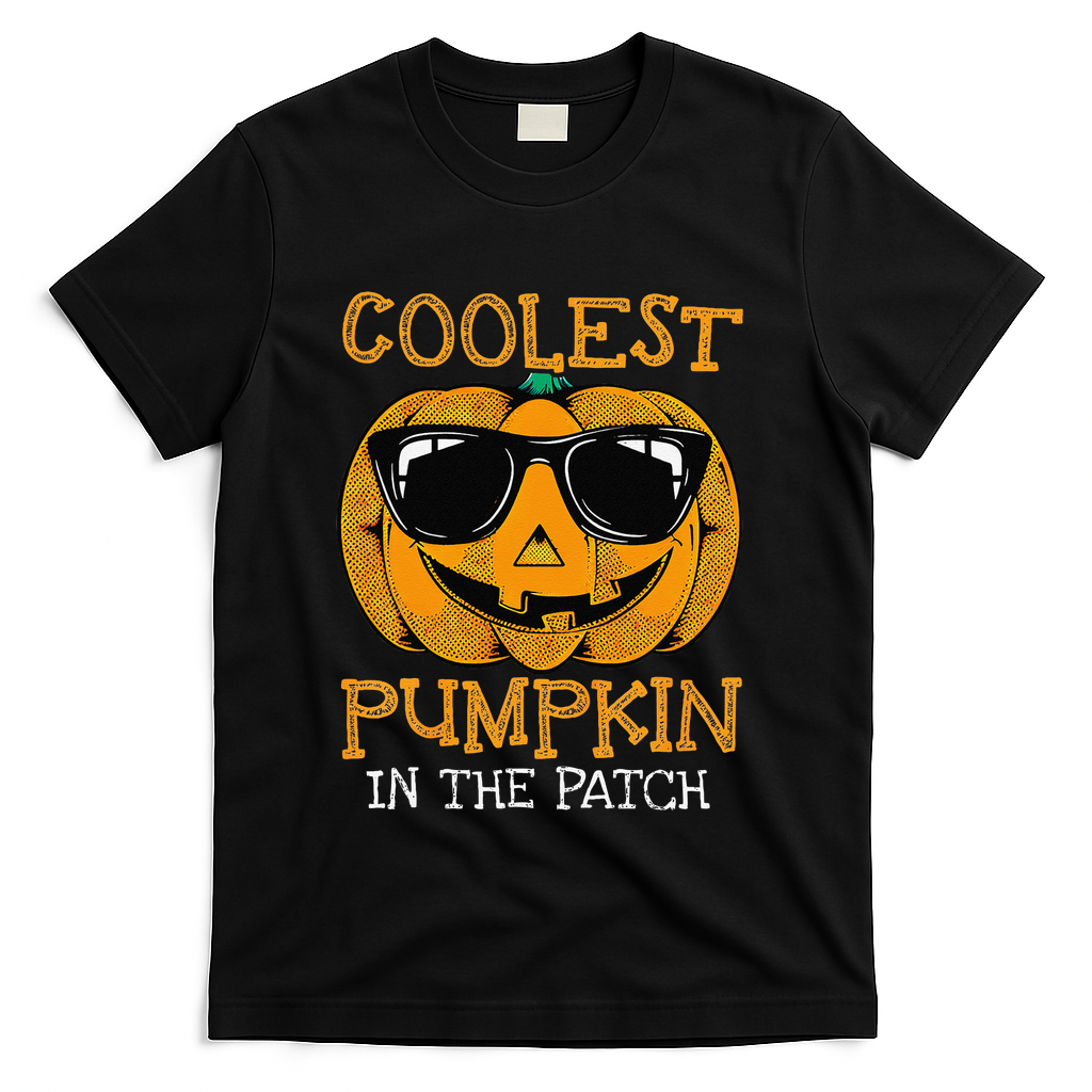 Coolest Pumpkin In The Patch Halloween T-Shirt product image 1