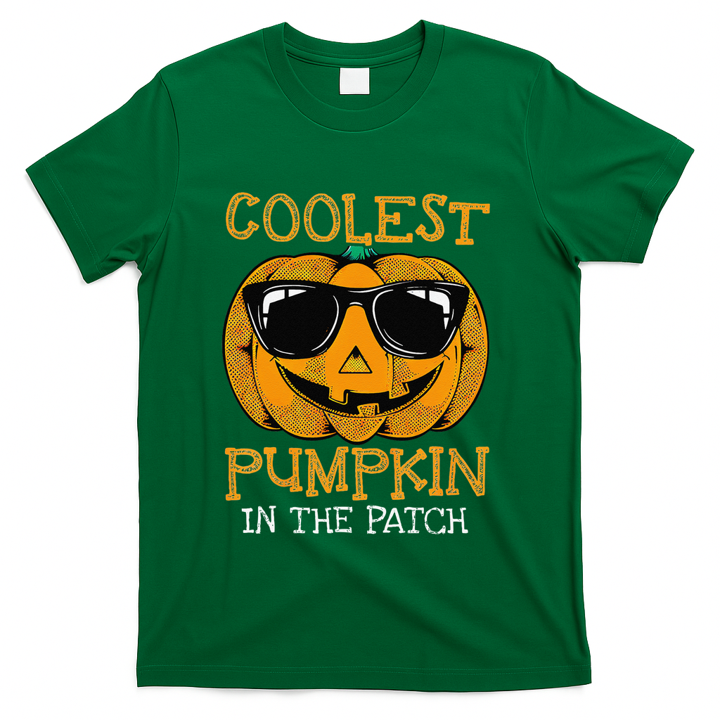 Coolest Pumpkin In The Patch Halloween T-Shirt product image 4