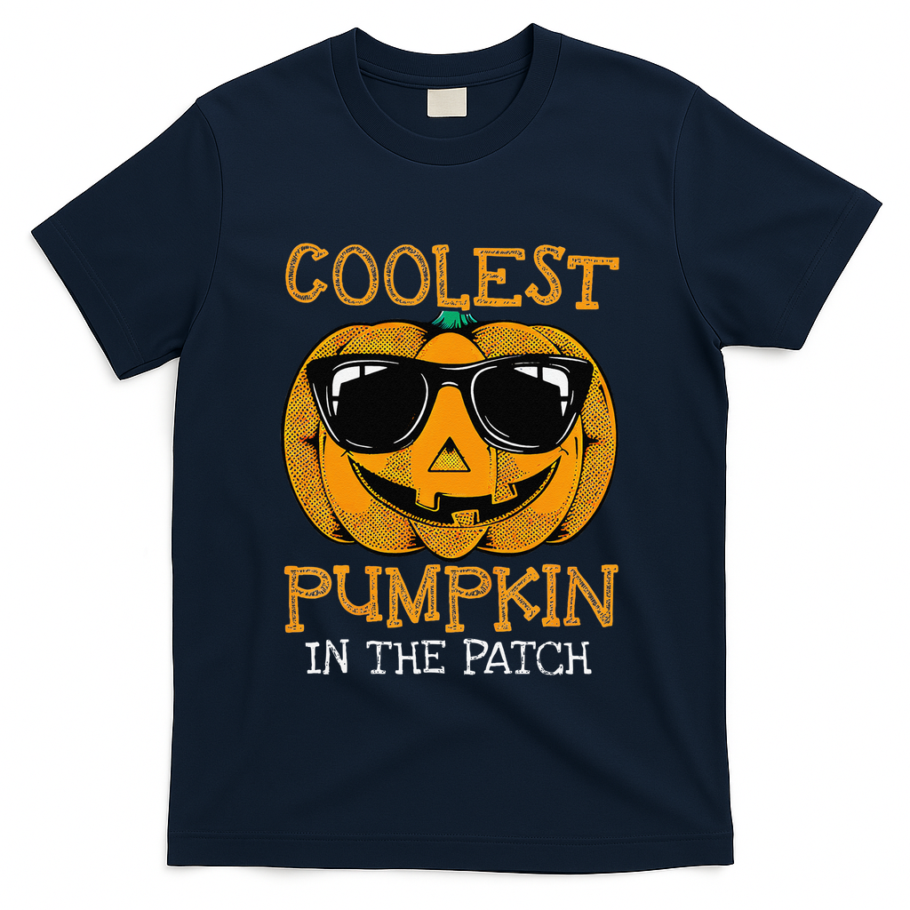 Coolest Pumpkin In The Patch Halloween T-Shirt product image 3