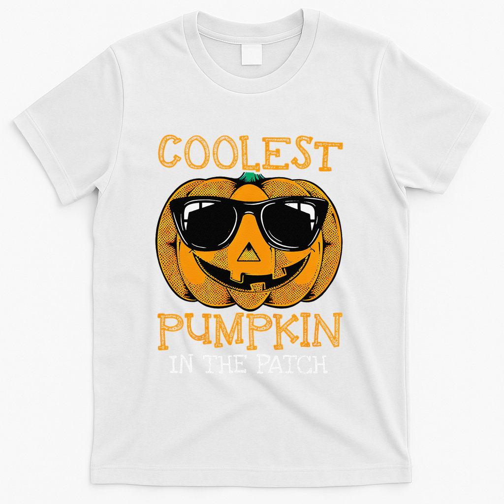 Coolest Pumpkin In The Patch Halloween T-Shirt product image 2