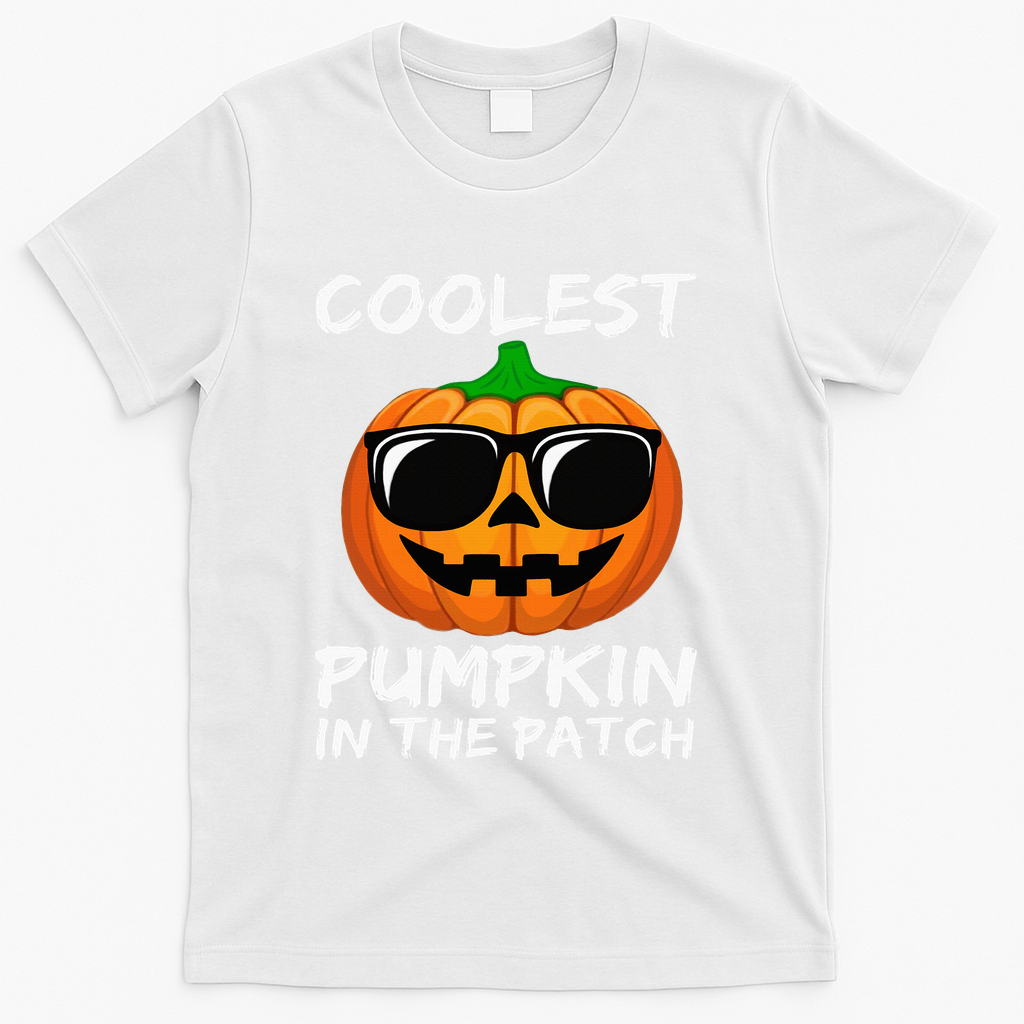 Coolest Pumpkin In The Patch Funny Halloween T-Shirt product image 2