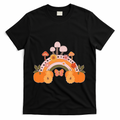 Cute Retro Vintage Fall Autumn Rainbow Mushrooms Pumpkins product image 1