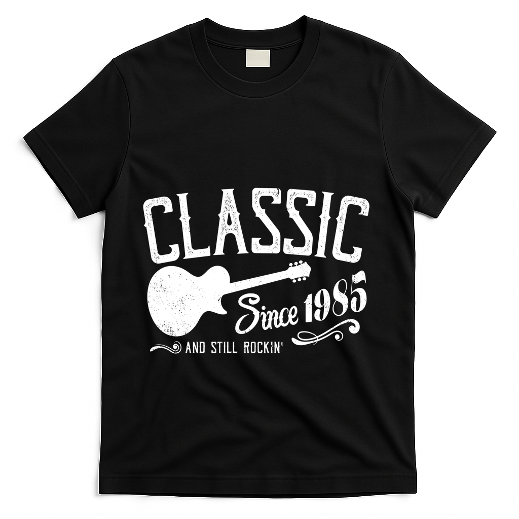 Classic Since 1985 And Still Rockin 40th Birthday T-Shirt product image 1