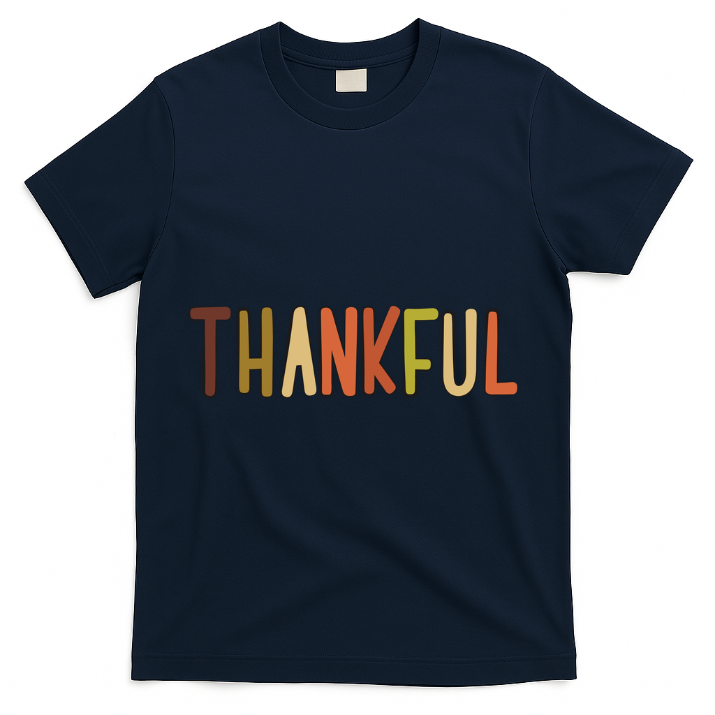 Cute Thankful Thanksgiving T-Shirt product image 3