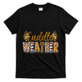 Cuddle Weather Cute Fall Pattern T-Shirt product image 1