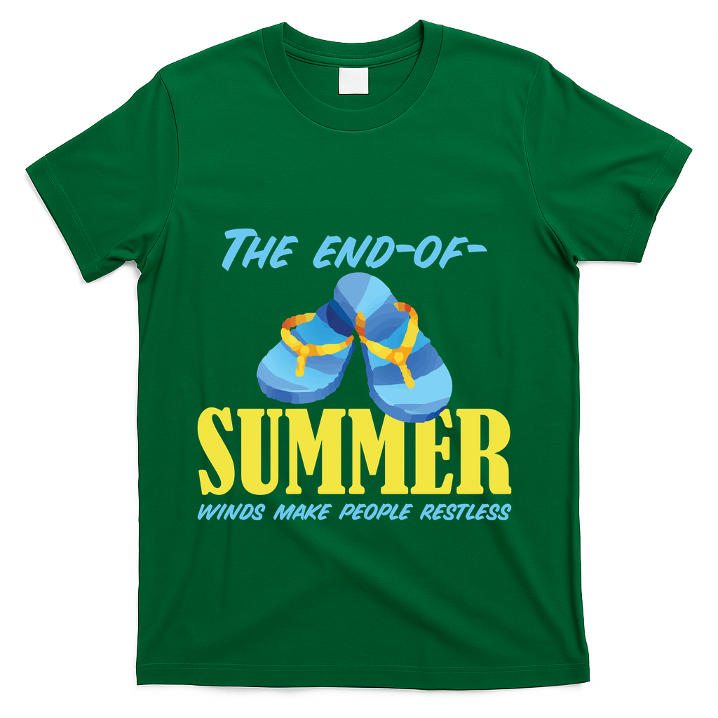 Endofsummer Winds: A Celebration Of Seasonal Change T-Shirt product image 4