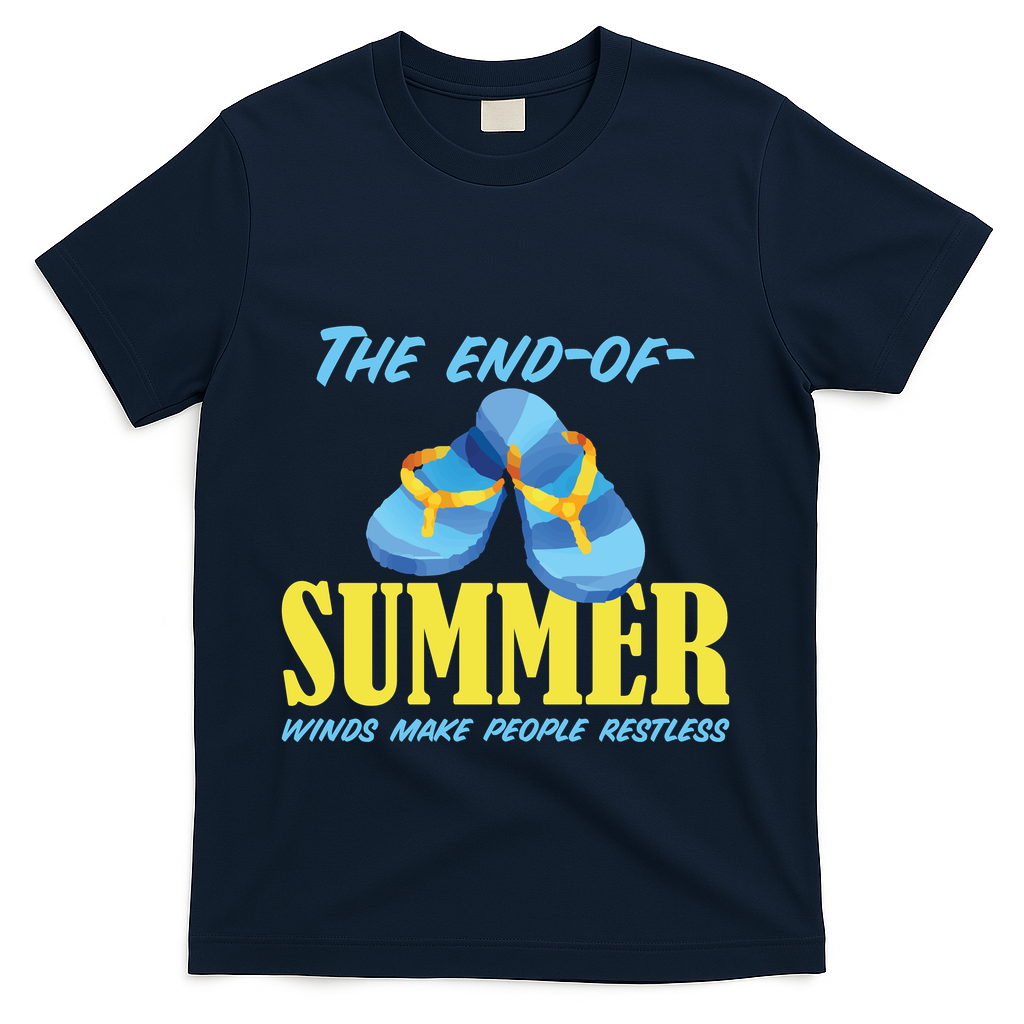 Endofsummer Winds: A Celebration Of Seasonal Change T-Shirt product image 3