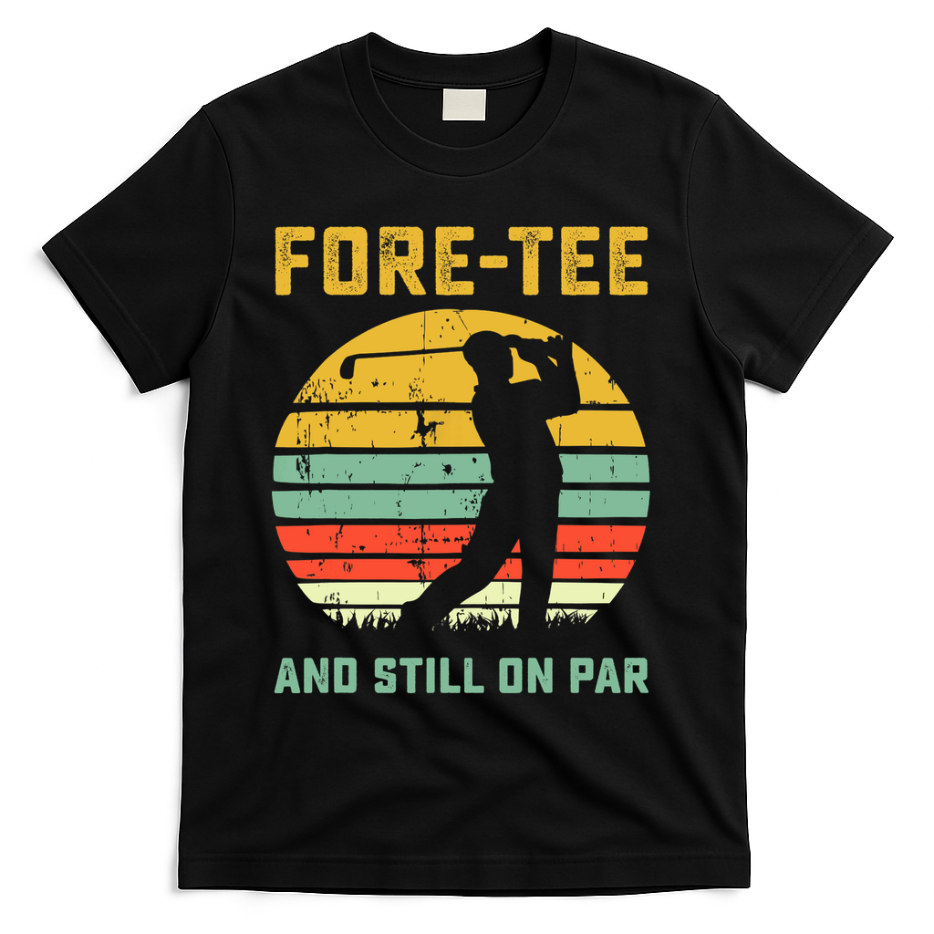 Funny 40th Birthday Golf Pun Golfing 40 Year Old Golfer Tee product image 1