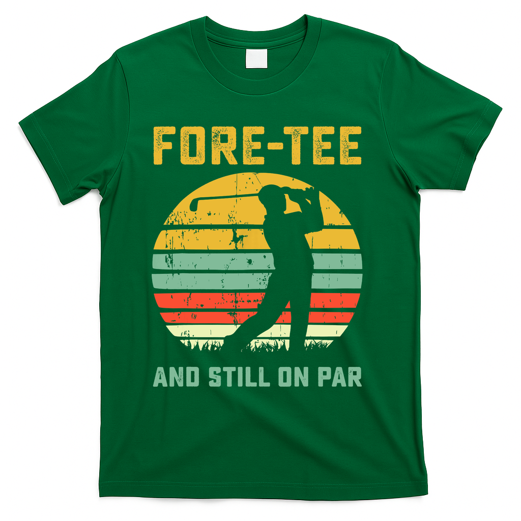 Funny 40th Birthday Golf Pun Golfing 40 Year Old Golfer Tee product image 4