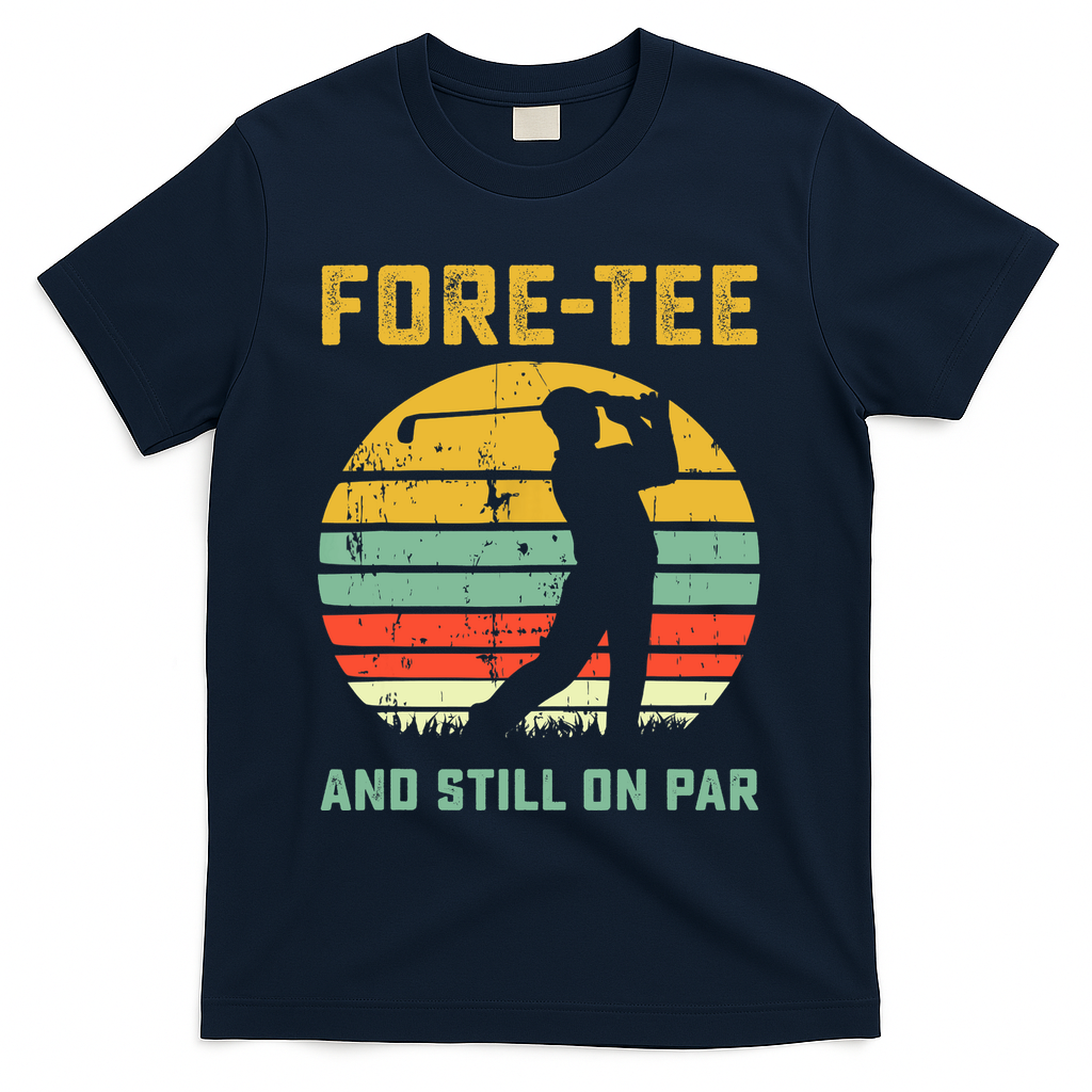 Funny 40th Birthday Golf Pun Golfing 40 Year Old Golfer Tee product image 3