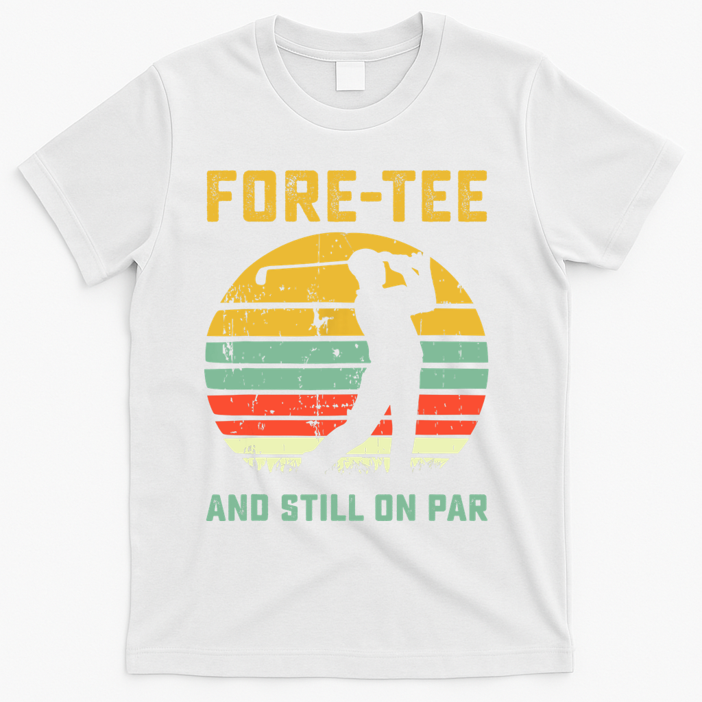 Funny 40th Birthday Golf Pun Golfing 40 Year Old Golfer Tee product image 2