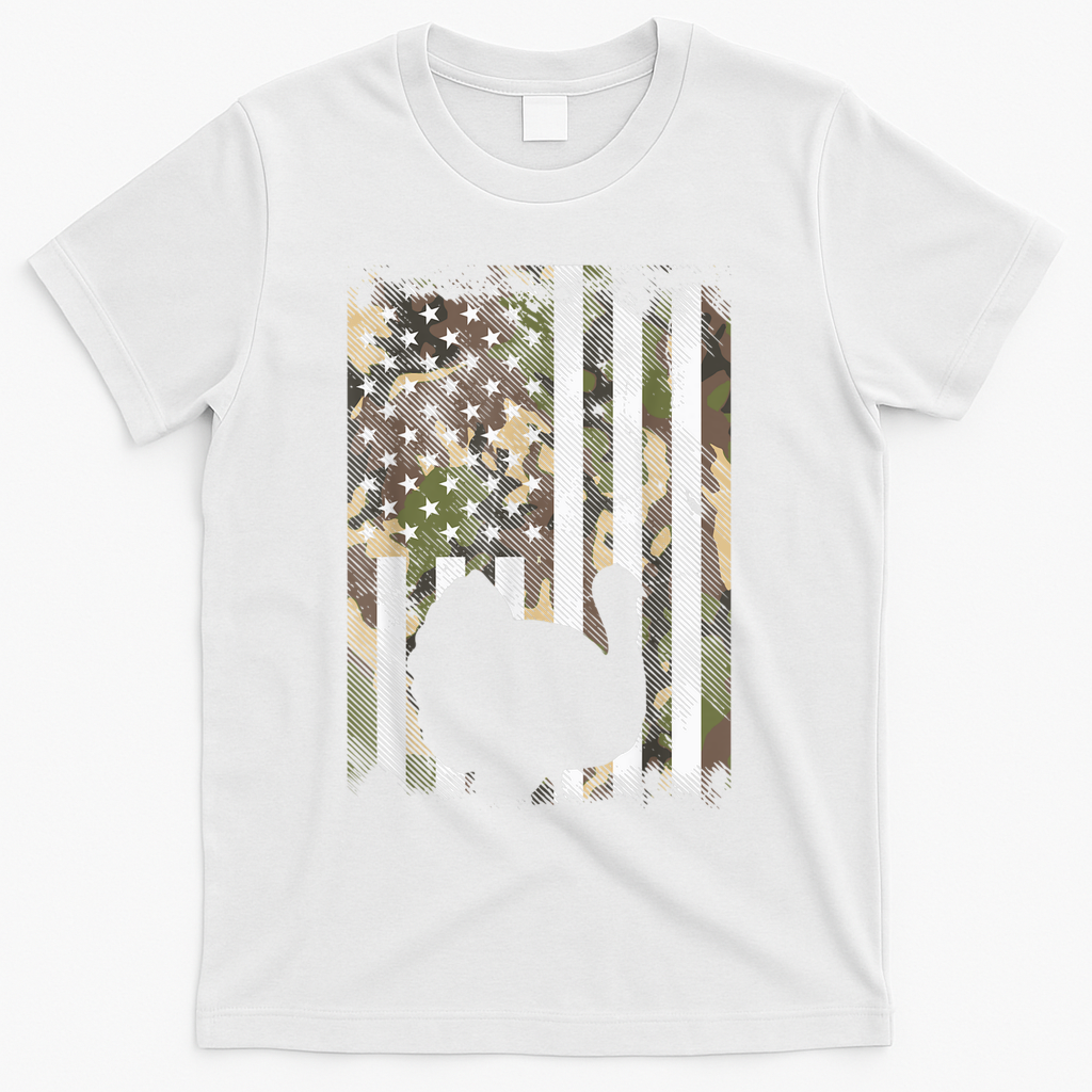 Funny Cute Camo US America Flag Turkey Day Hunting product image 2