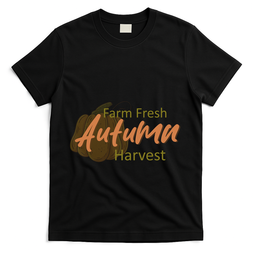 Farm Fresh Autumn Harvest Theme T-Shirt product image 1