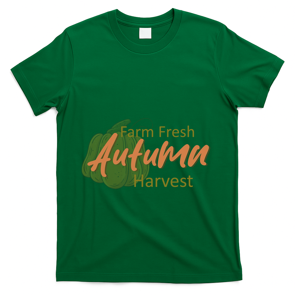 Farm Fresh Autumn Harvest Theme T-Shirt product image 4