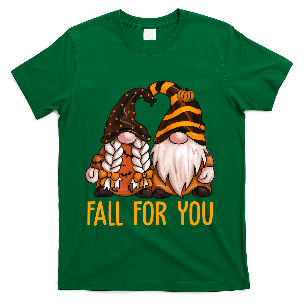 Fall For You Gnome Cute T-Shirt product image 4