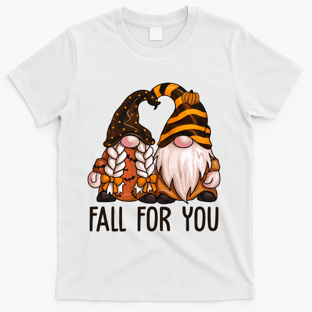Fall For You Gnome Cute T-Shirt product image 2