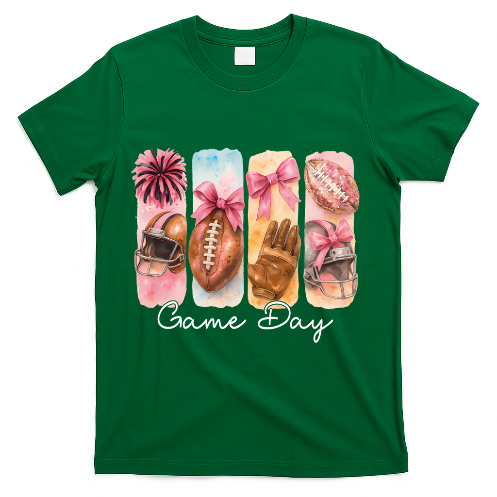 Football Game Day Fall Vibes Cute Autumn T-Shirt product image 4