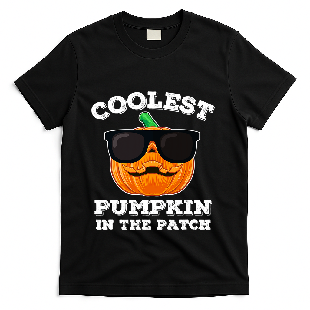 Funny Halloween Coolest Pumpkin In The Patch Gift T-Shirt product image 1