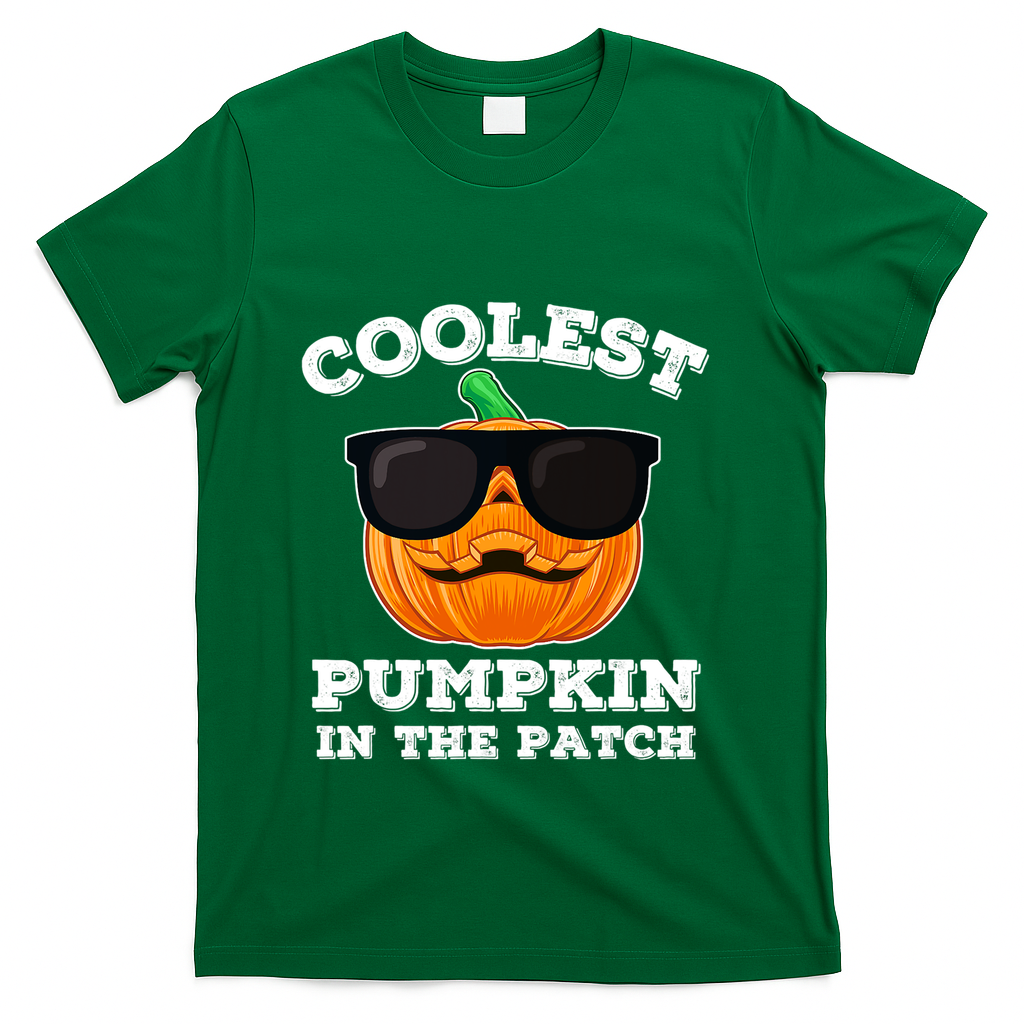 Funny Halloween Coolest Pumpkin In The Patch Gift T-Shirt product image 4