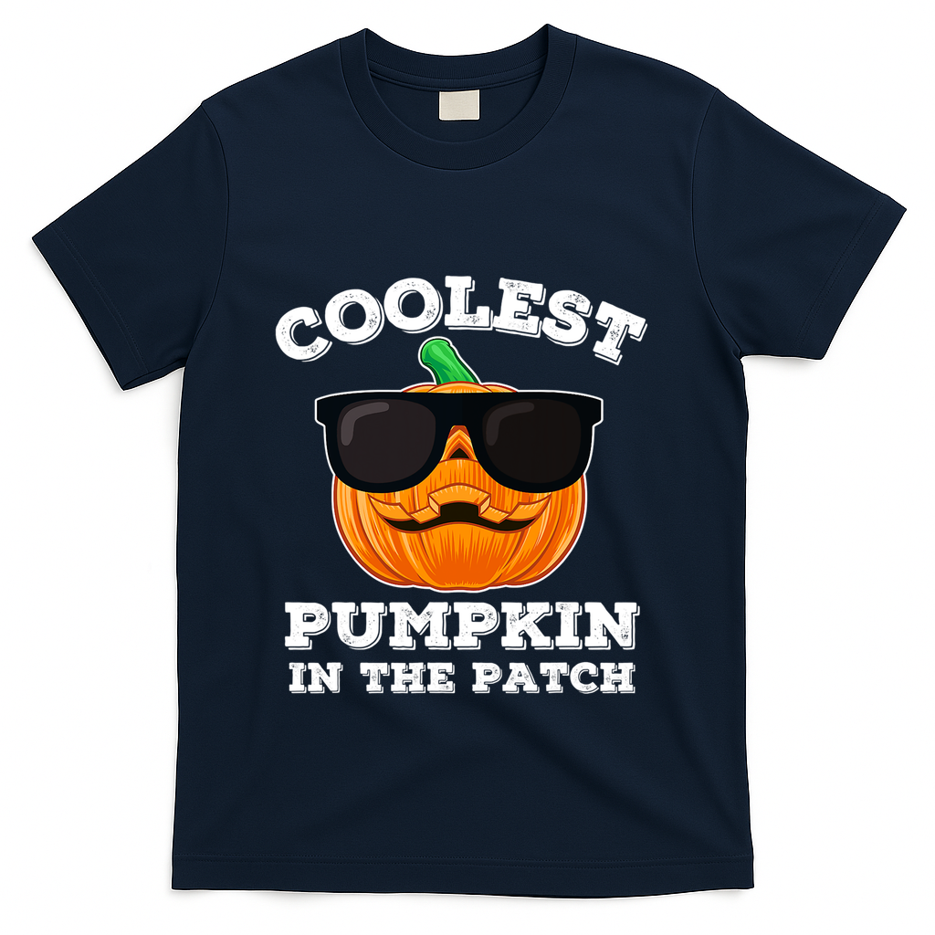 Funny Halloween Coolest Pumpkin In The Patch Gift T-Shirt product image 3