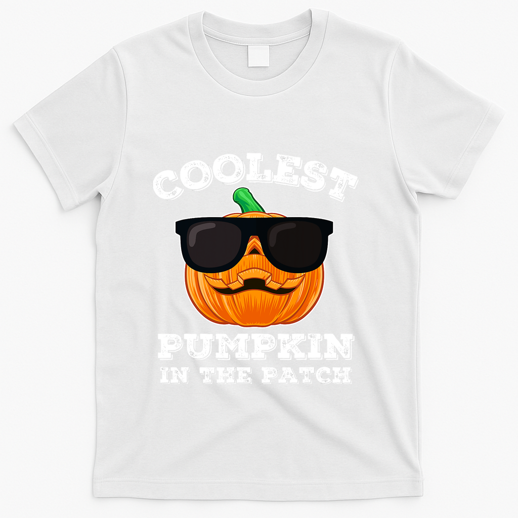Funny Halloween Coolest Pumpkin In The Patch Gift T-Shirt product image 2