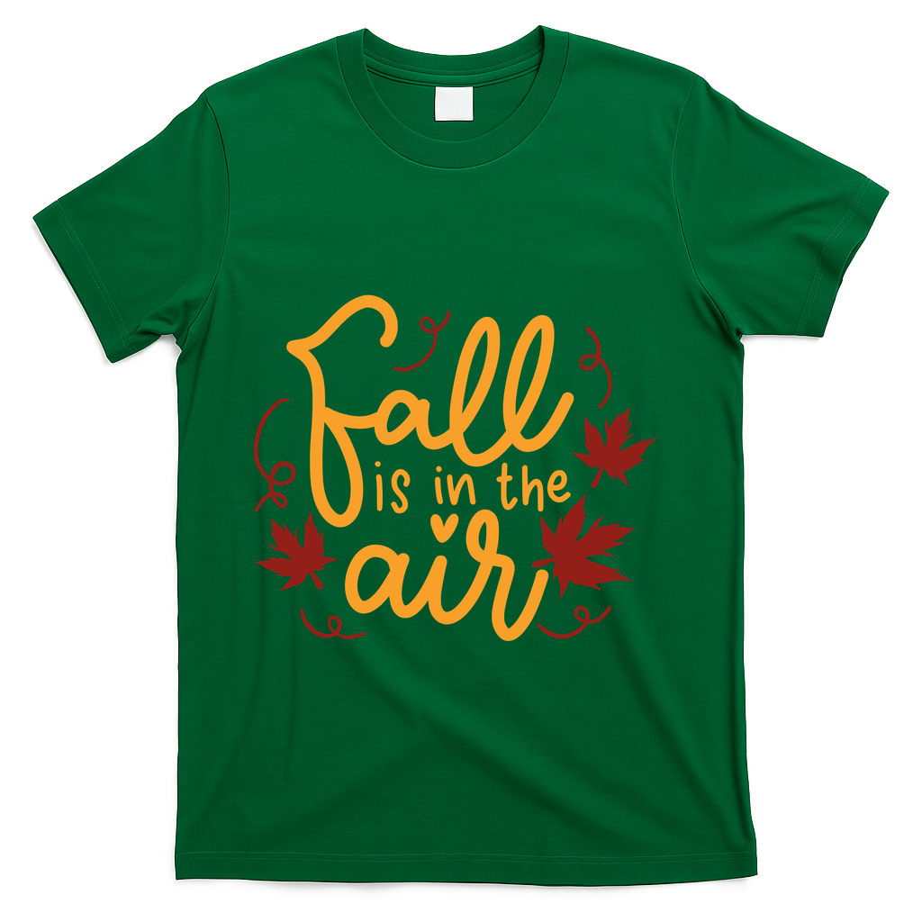 Fall Is In The Air Nature Cute T-Shirt product image 4