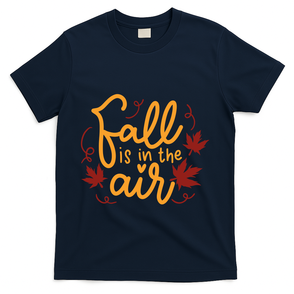 Fall Is In The Air Nature Cute T-Shirt product image 3