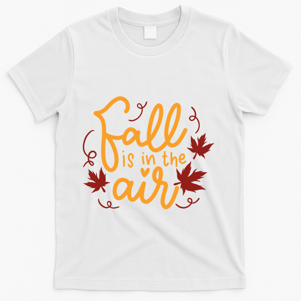 Fall Is In The Air Nature Cute T-Shirt product image 2