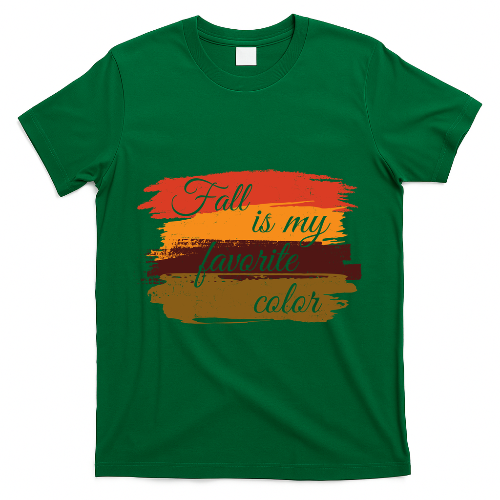 Fall Is My Favorite Color Autumn Season T-Shirt product image 4