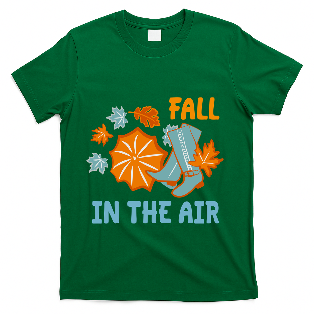 Fall In The Air Nature Cute T-Shirt product image 4
