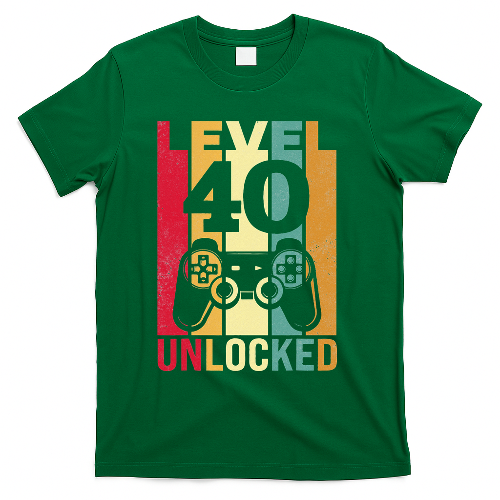 Funny Level 40 Unlocked Him BDay Turning 40th Birthday product image 4