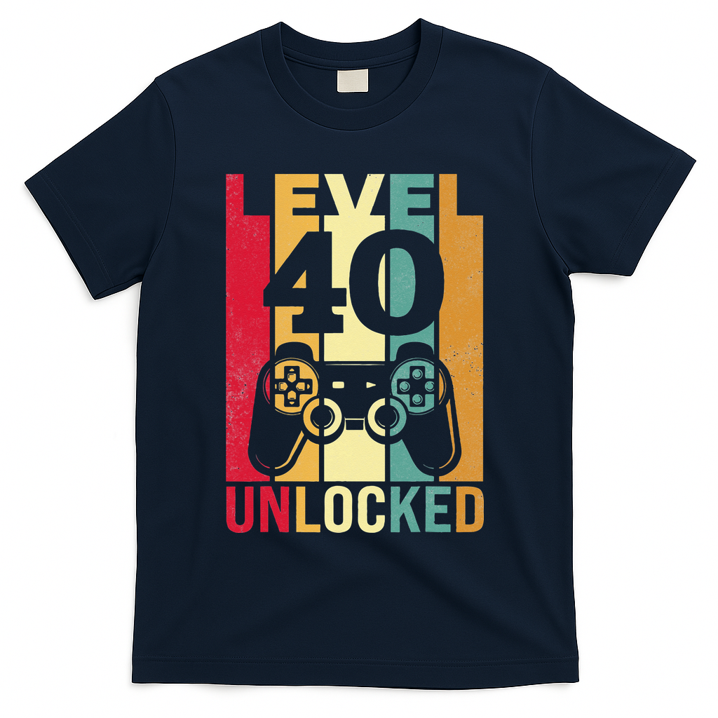 Funny Level 40 Unlocked Him BDay Turning 40th Birthday product image 3