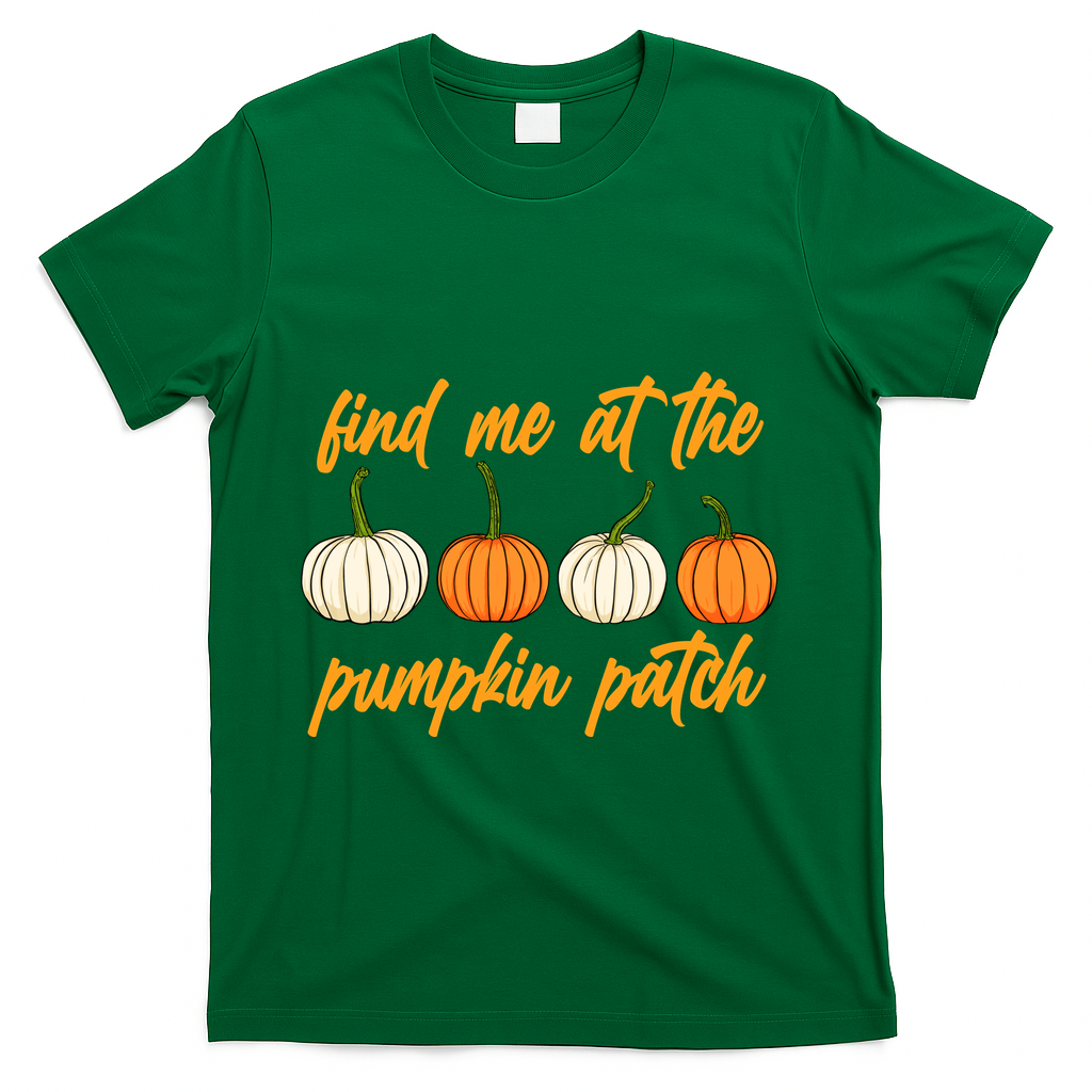 Find Me At The Pumpkin Patch Cute T-Shirt product image 4