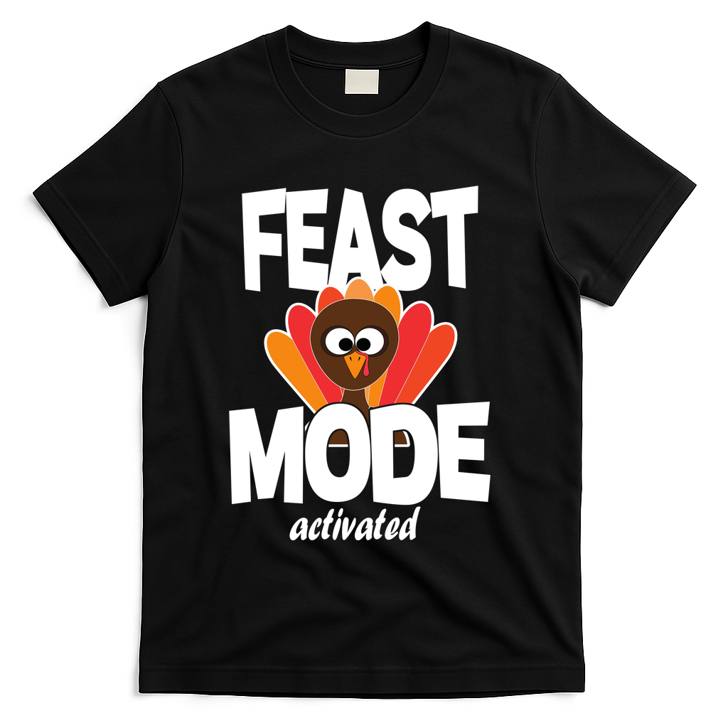 Fast Mode Activated Thanksgiving T-Shirt product image 1