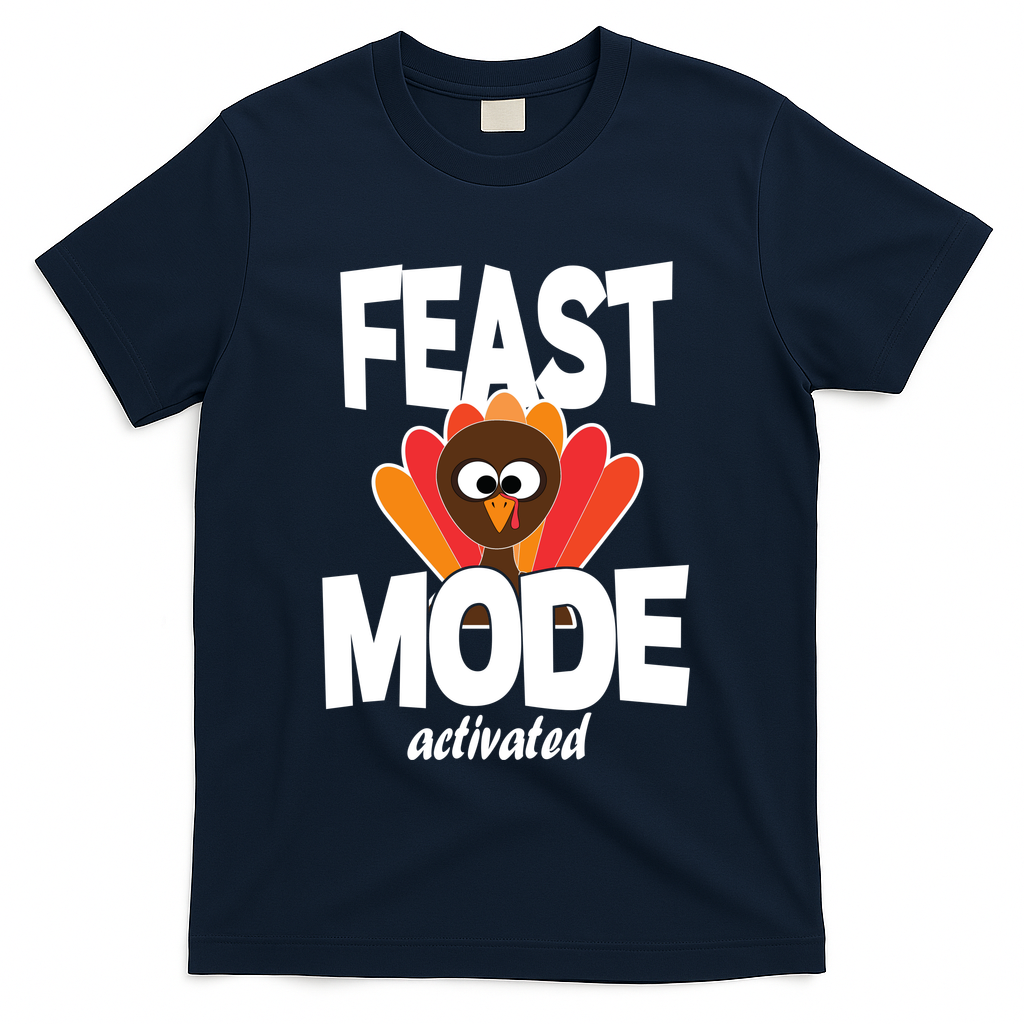 Fast Mode Activated Thanksgiving T-Shirt product image 3