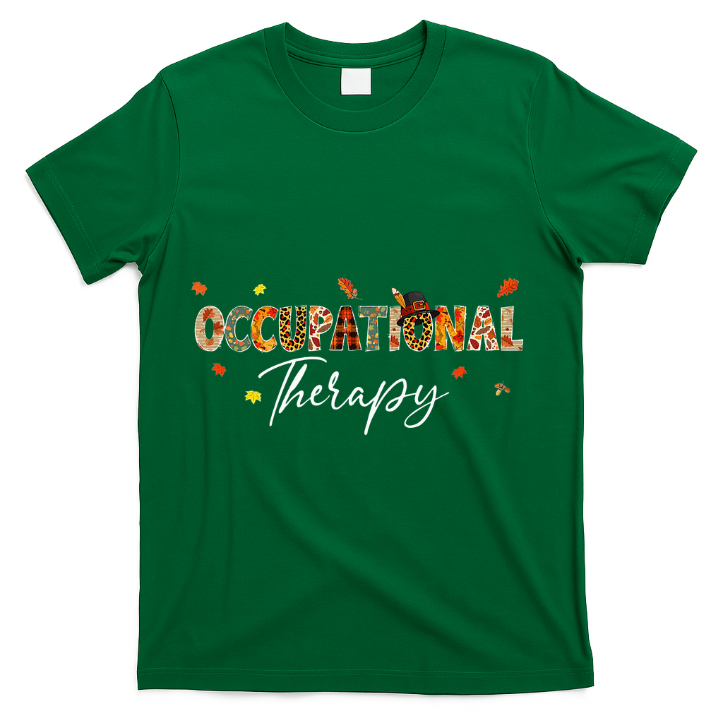 Funny Occupational Therapy Pumpkin Autumn Tree Fall Leaves product image 4