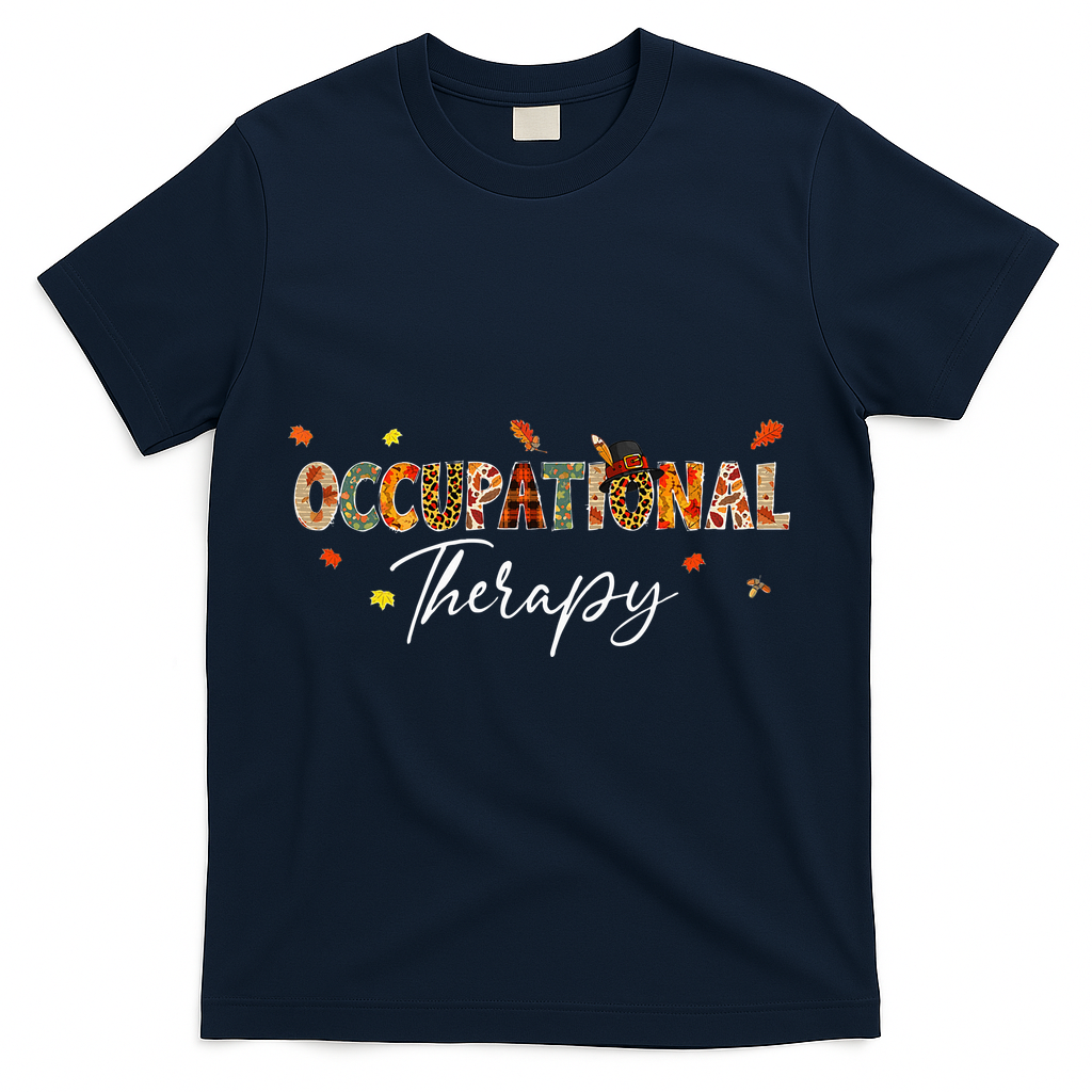 Funny Occupational Therapy Pumpkin Autumn Tree Fall Leaves product image 3
