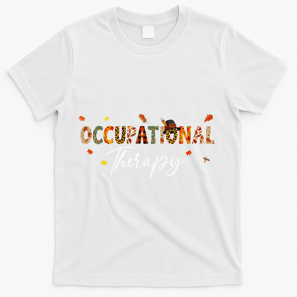 Funny Occupational Therapy Pumpkin Autumn Tree Fall Leaves product image 2