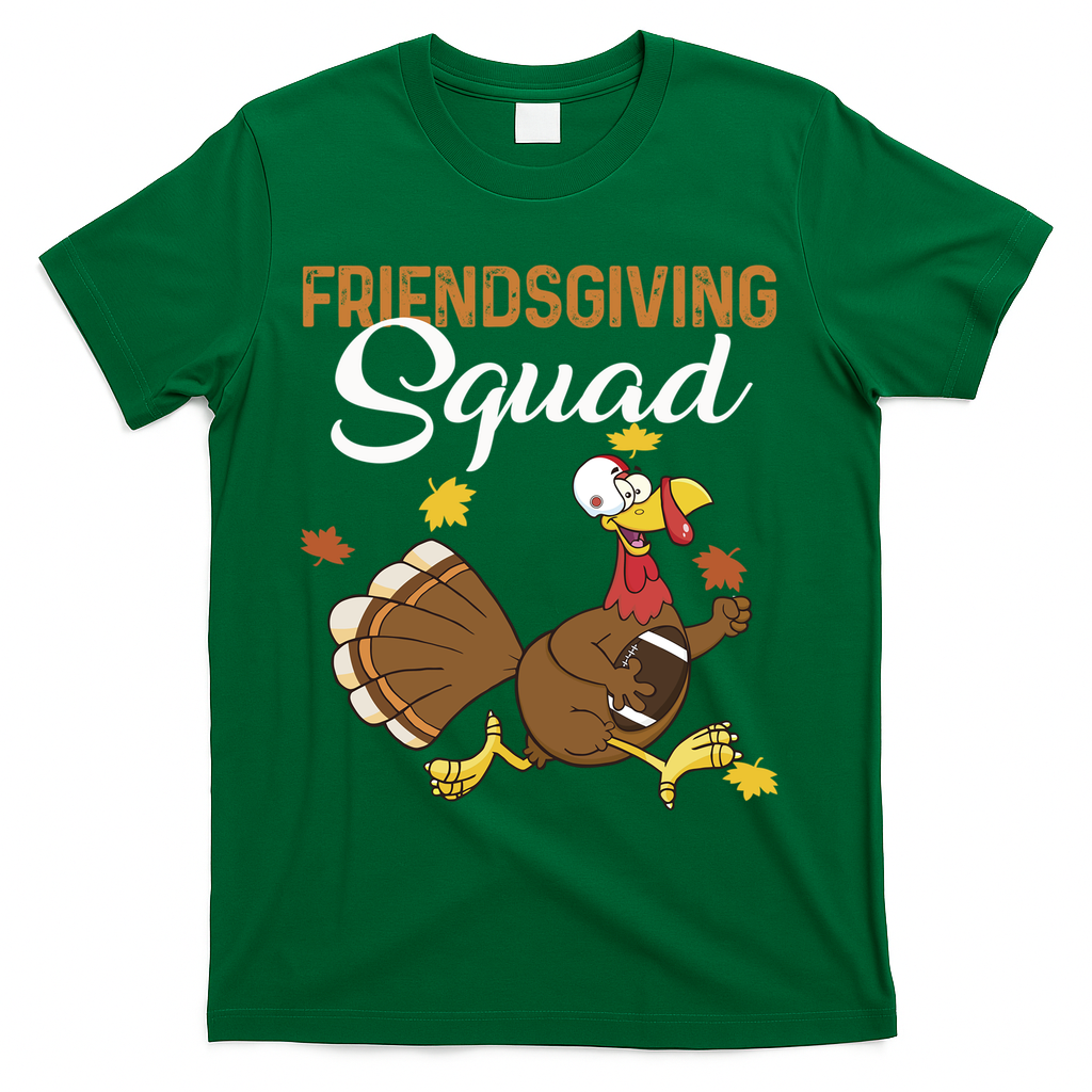Friendsgiving Squad Thanksgiving Party Run Football Turkey product image 4