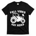 Fall Vibes Hay Rides Season T-Shirt product image 1