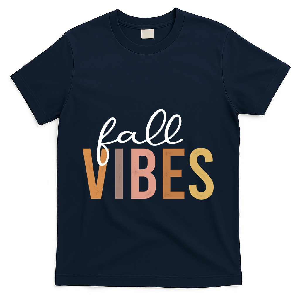 Fall Vibes Love Autumn Season T-Shirt product image 3
