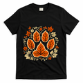Fall Vine Leaf Dog Paw Print Autumn Maple Thanksgiving product image 1