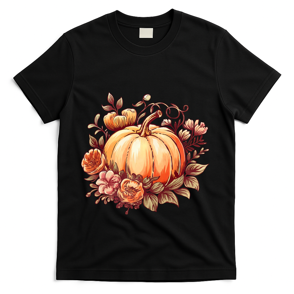 Fall Women Autumn Pumpkin Graphic Vintage Thanksgiving product image 1
