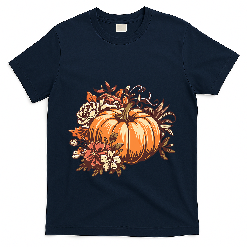 Fall Women Vintage Pumpkin Autumn Graphic Thanksgiving product image 3