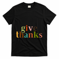 Give Thanks Be Thankful Thankgiving T-Shirt product image 1