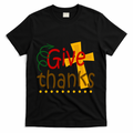 Give Thanks Cross Thanksgiving T-Shirt product image 1