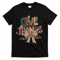 Give Thanks Thankful Coquette Thanksgiving T-Shirt product image 1